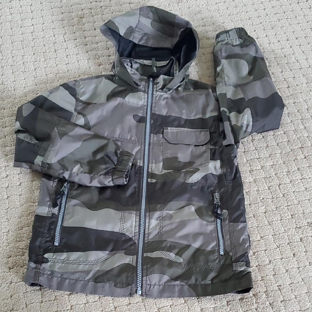 Camouflage Hooded Jacket